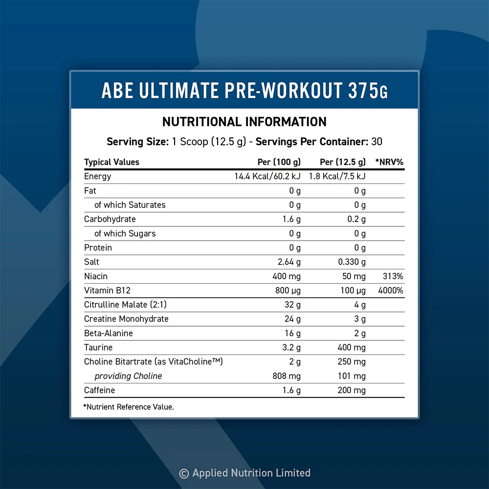 Applied Nutrition ABE Ultimate Pre-workout - 30 servings - Image 37