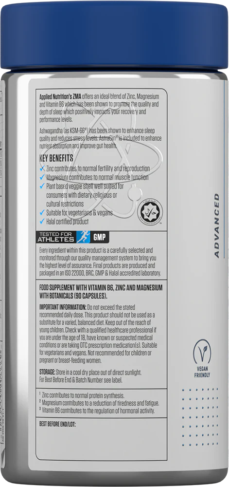 Applied Nutrition ZMA Professional - 90 caps - Image 4