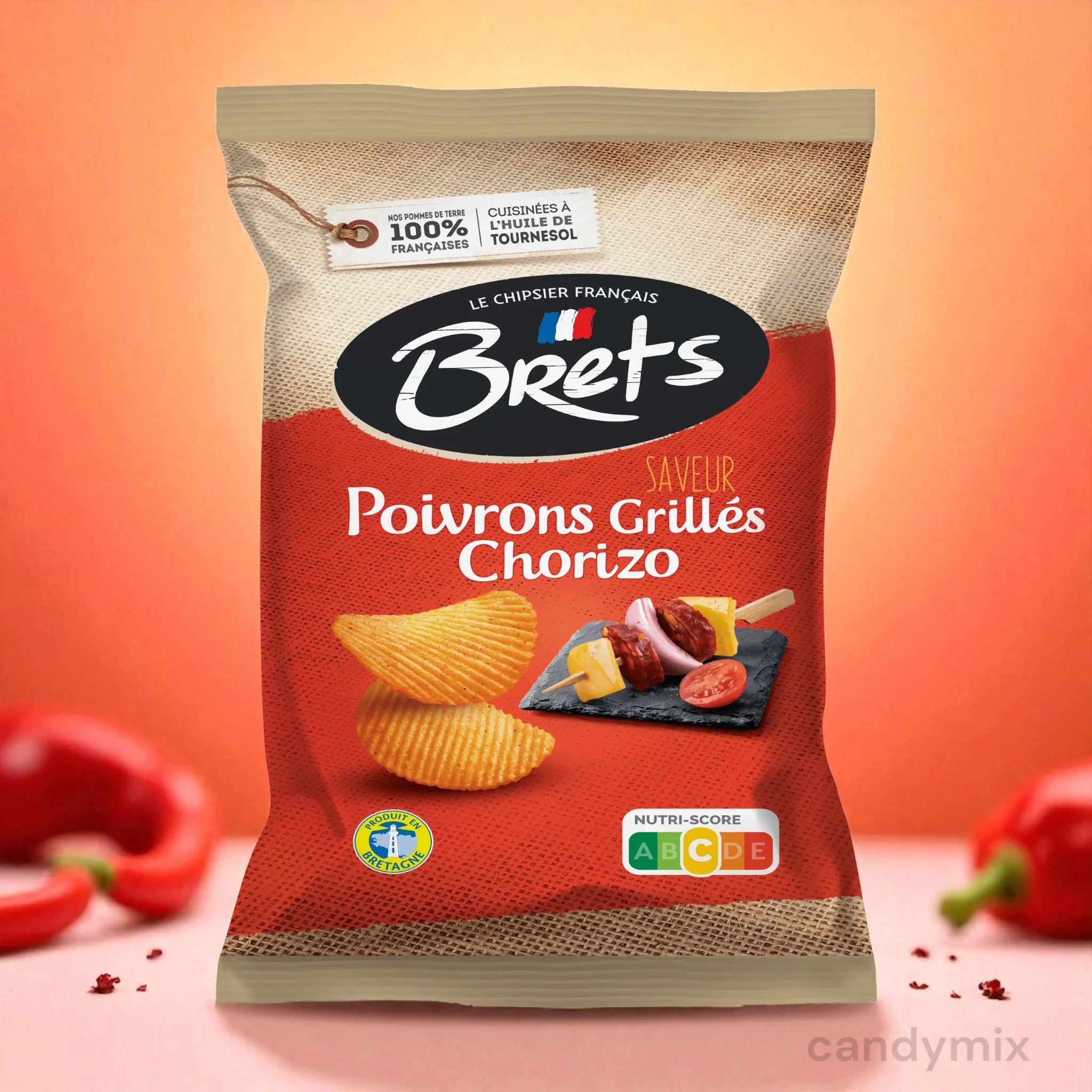 Brets Poivron Chorizo