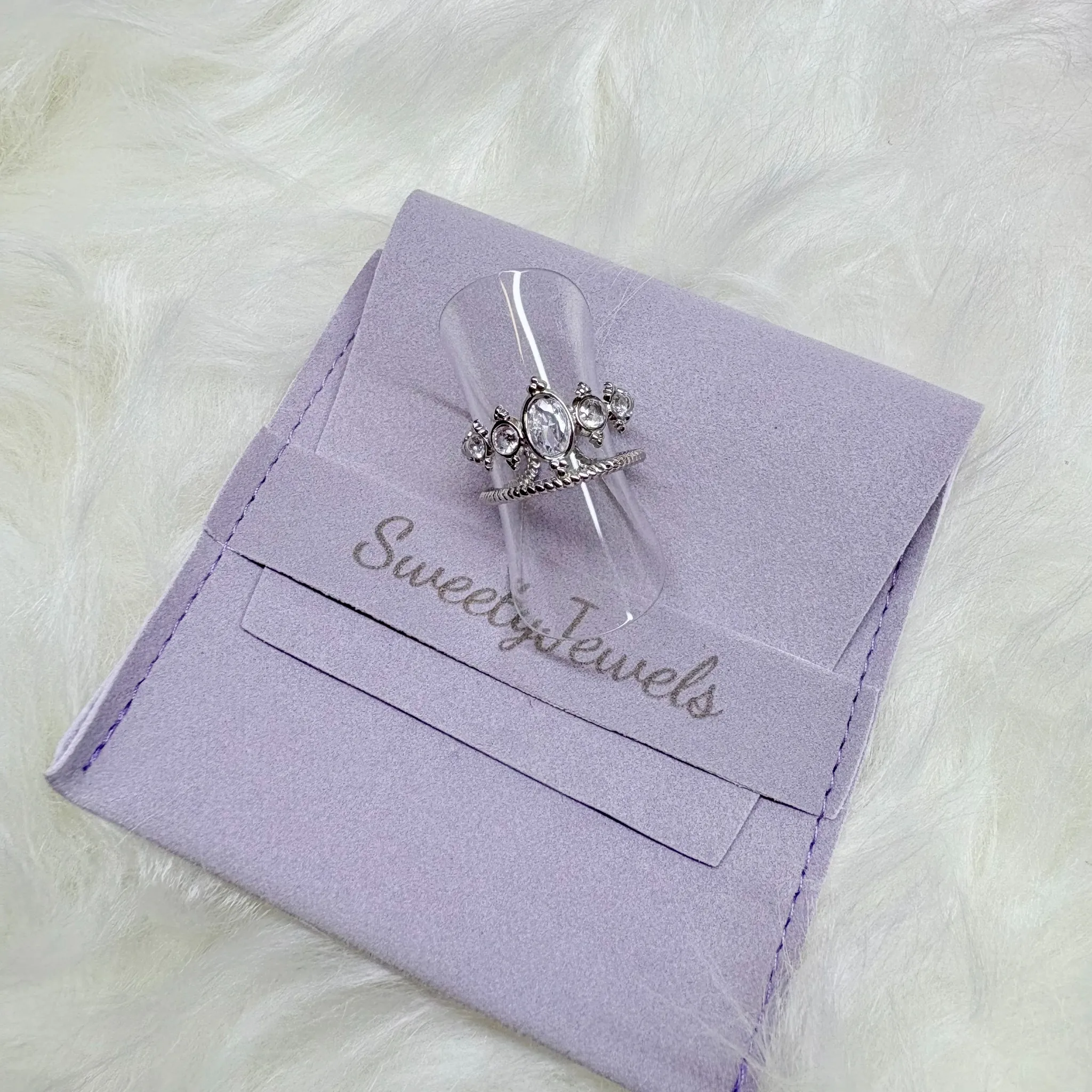 Bague - Cinderella Argent - Image 2