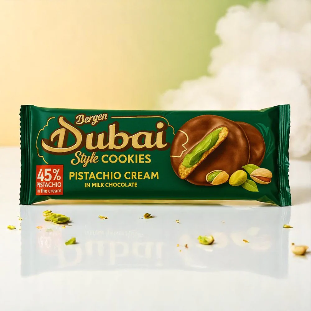 Cookies Dubai style à la crème pistache - Bergen 🌿
