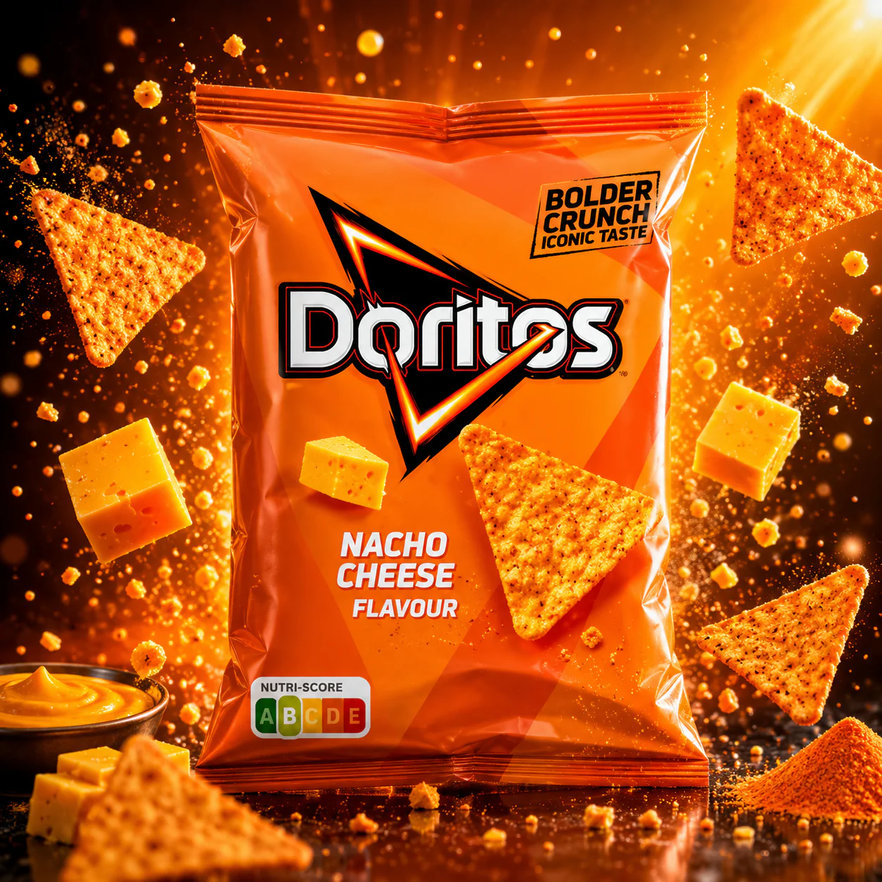 Doritos Chips Tortilla Nacho Cheese 44g