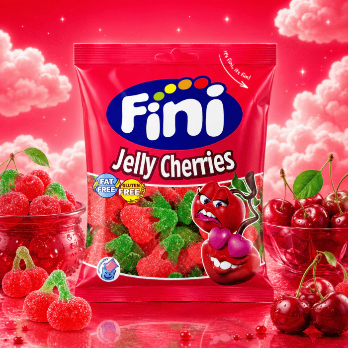 Fini Cerises Fizz Halal 90g