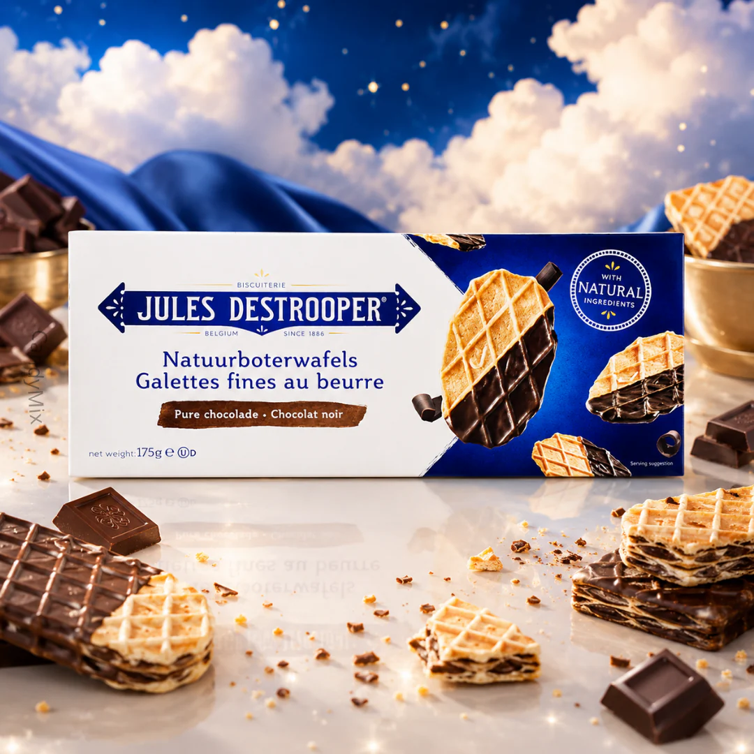 J.Destrooper Galettes Fines Chocolat noir