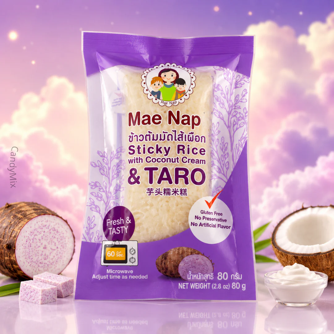 Mae Napa - Sticky Rice Cake Coconut Cream & Taro