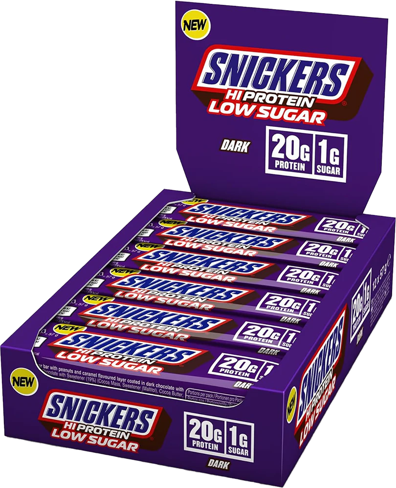 Mars Snickers HiProtein Low Sugar Bar - 12 x 57g - Image 3