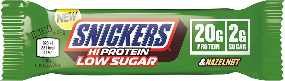 Mars Snickers HiProtein Low Sugar Bar - 12 x 57g - Image 8