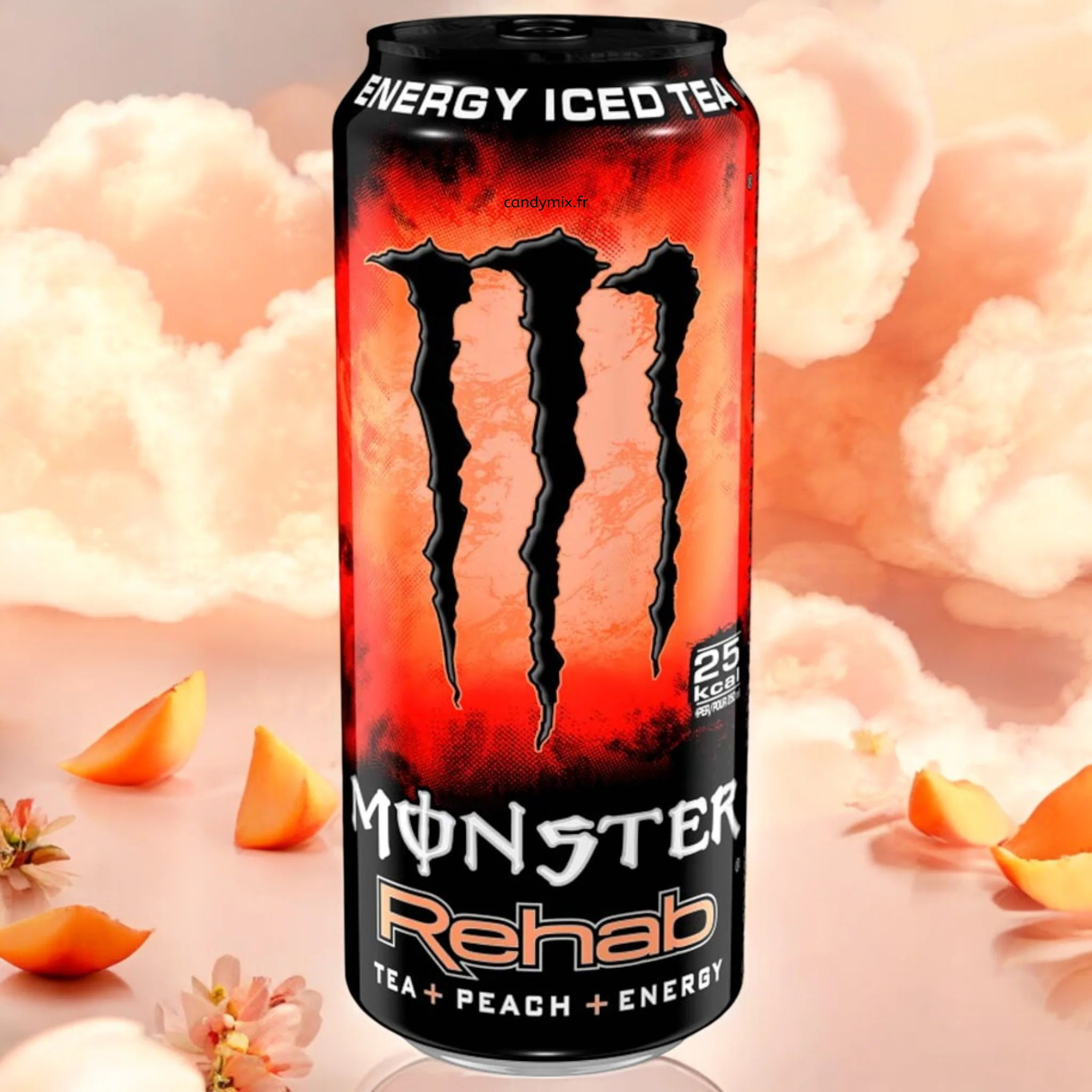 Monster  Energy Rehab Lemonade Pêche (EU)