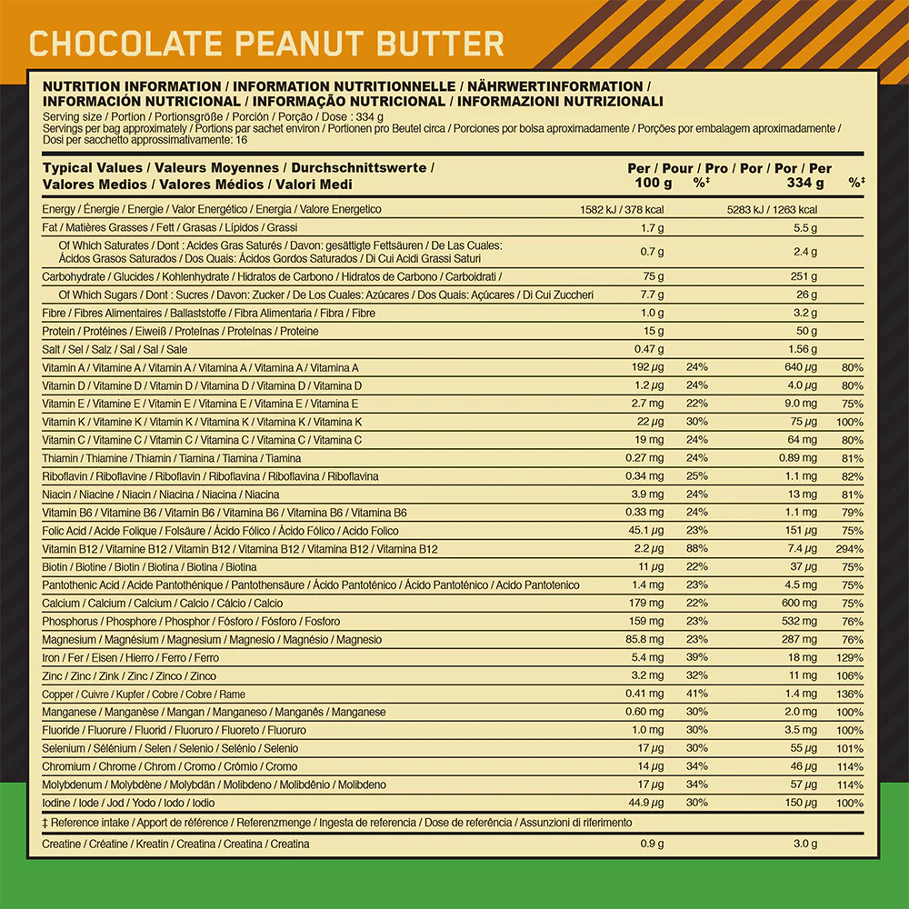 Optimum Nutrition Serious Mass - 2730g - Image 11
