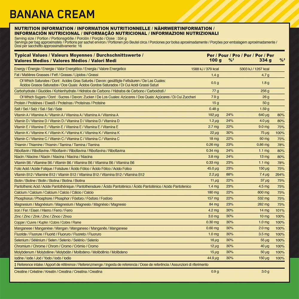 Optimum Nutrition Serious Mass - 2730g - Image 9