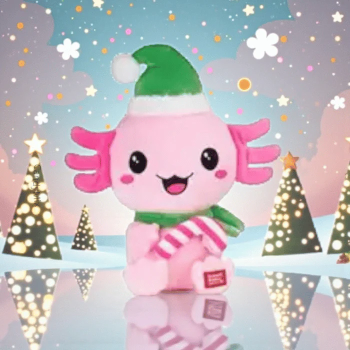 Peluches Axolotl Christmas - Kawaii Kuties - Image 2