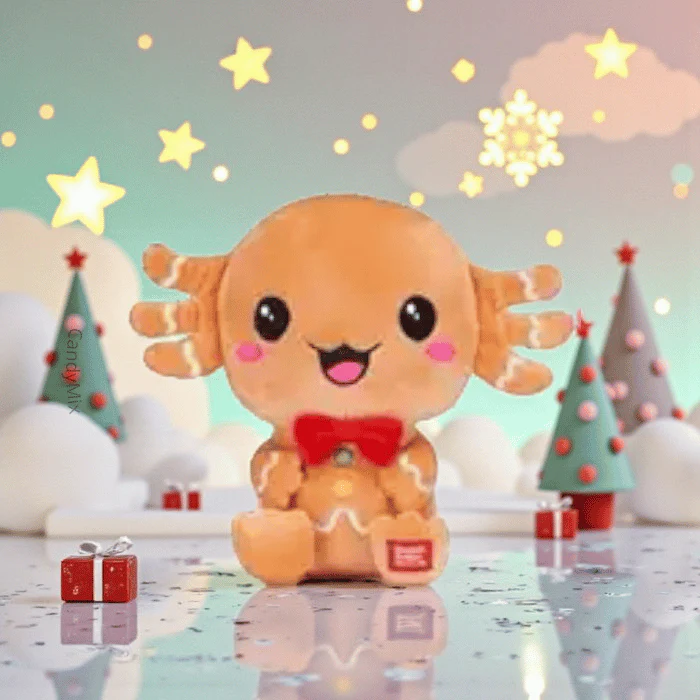 Peluches Axolotl Christmas - Kawaii Kuties - Image 3