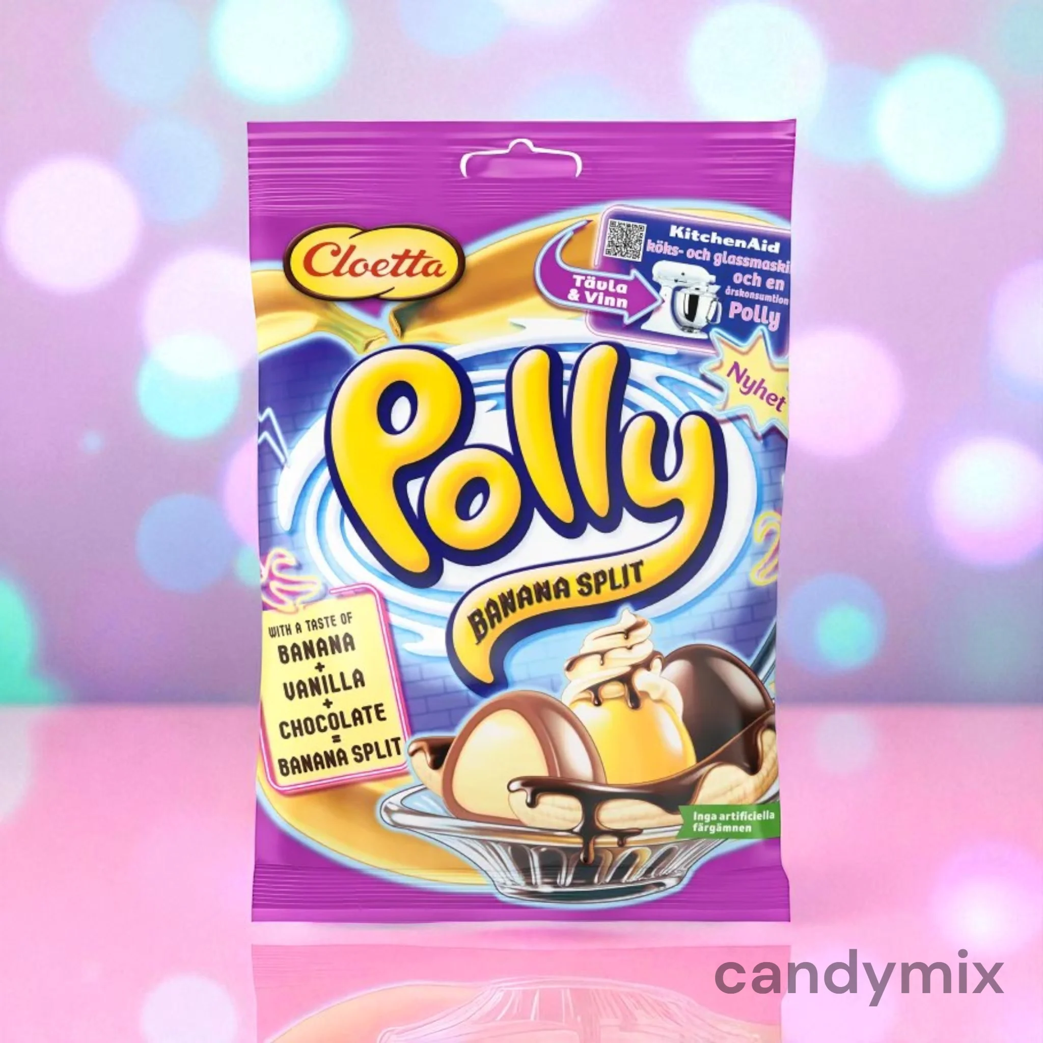 Polly Banana Split Cloetta 🌿