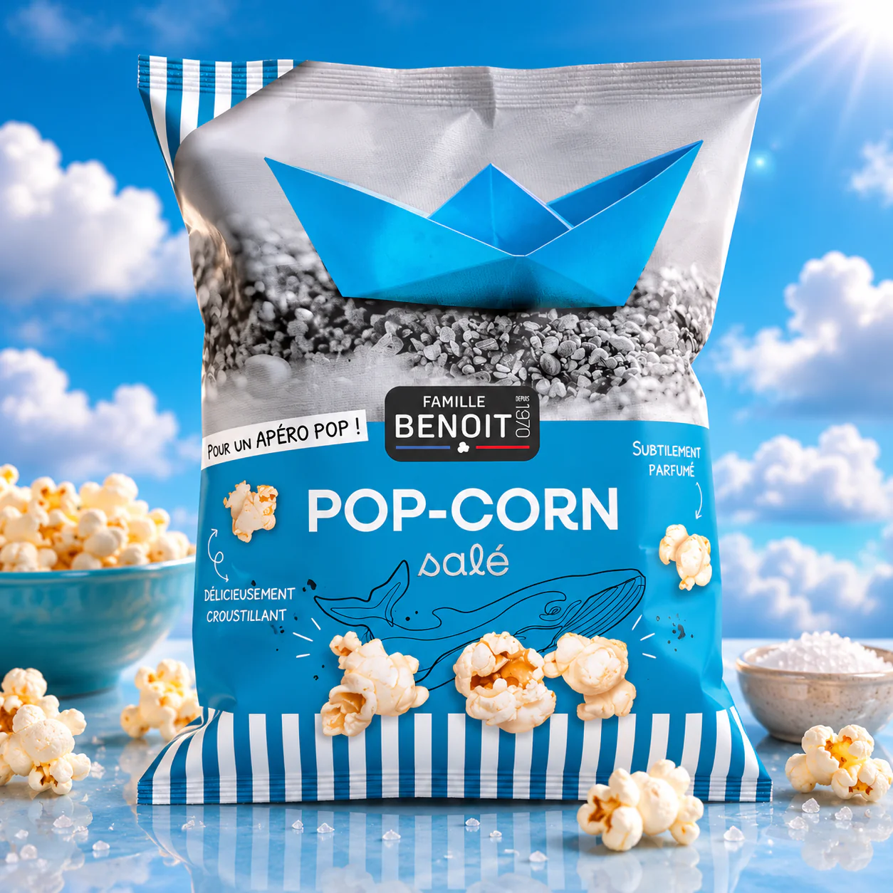 PopCorn salé - Famille Benoit