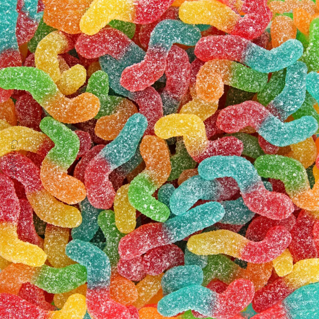 ✨🍬 Sour Glowworms - Trolli