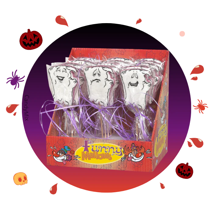 Sucette Mallow Fantôme