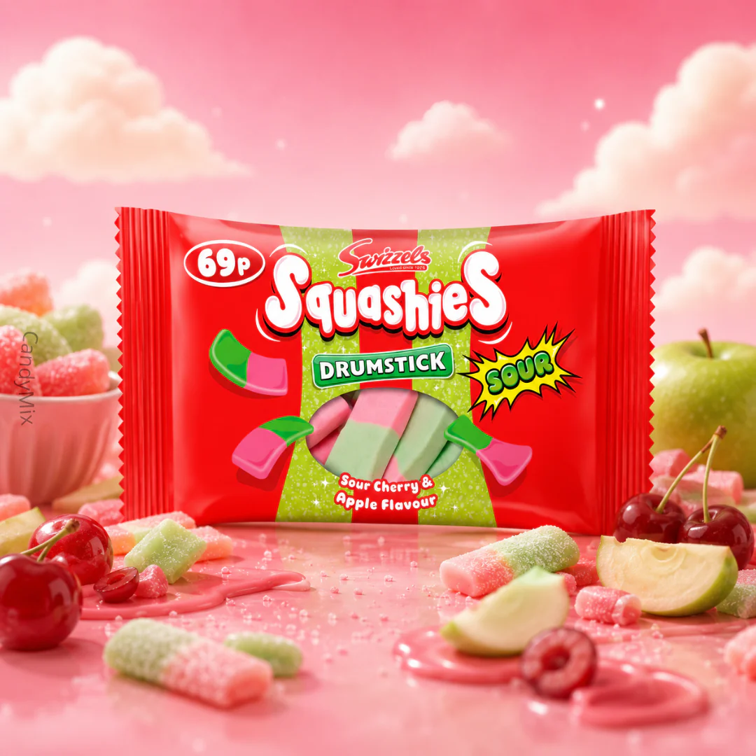 Swizzels Squashies - Sour Cherry & Apple 60g